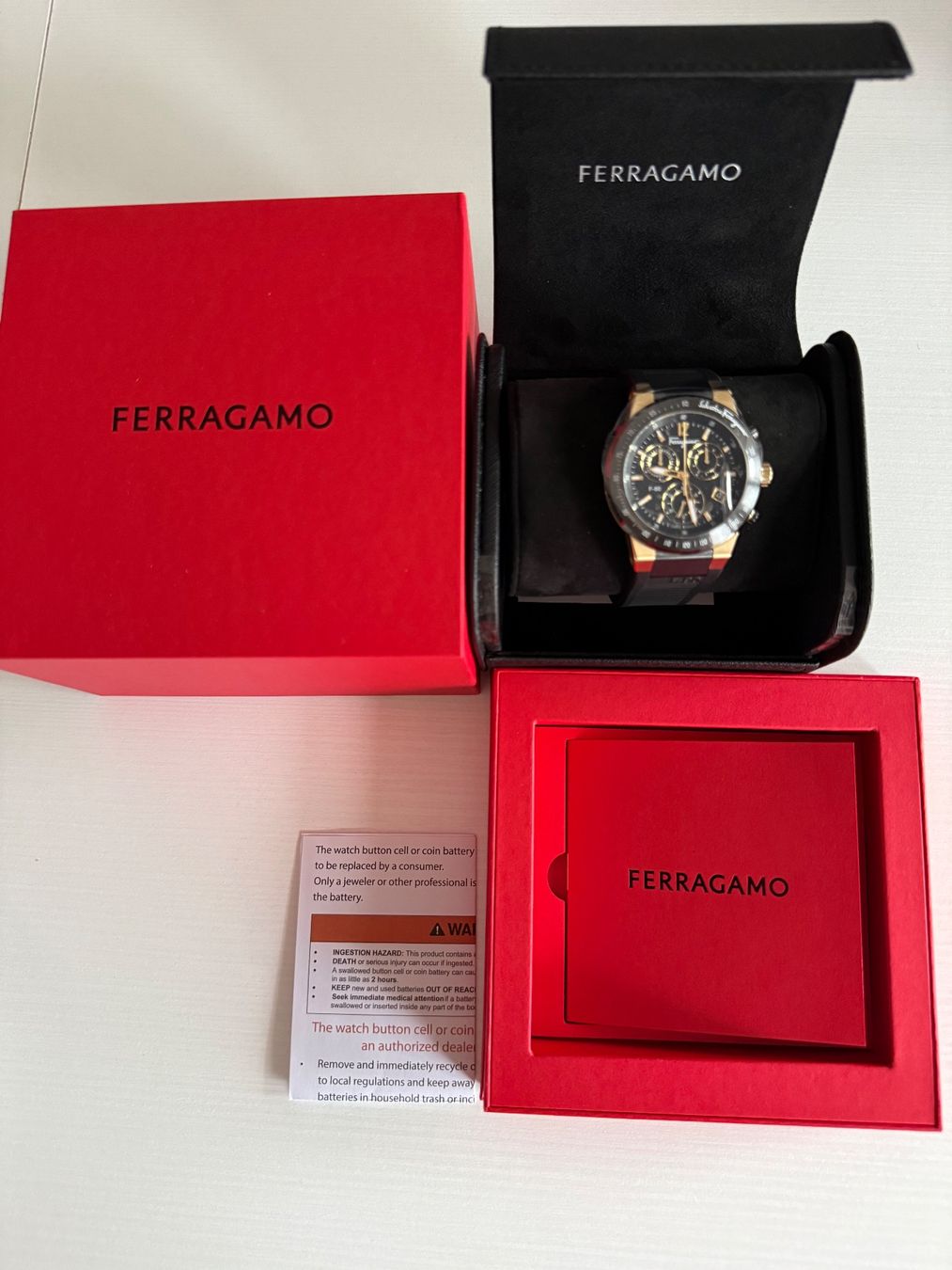 Salvatore Ferragamo Orologi: OROLOGIO SALVATORE FERRAGAMO – Nuovo e nell'imballaggio originale da Sementina venduto da sab_8lbb