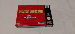 Mission Impossible  OVP + Schutzhülle   Nintendo 64
