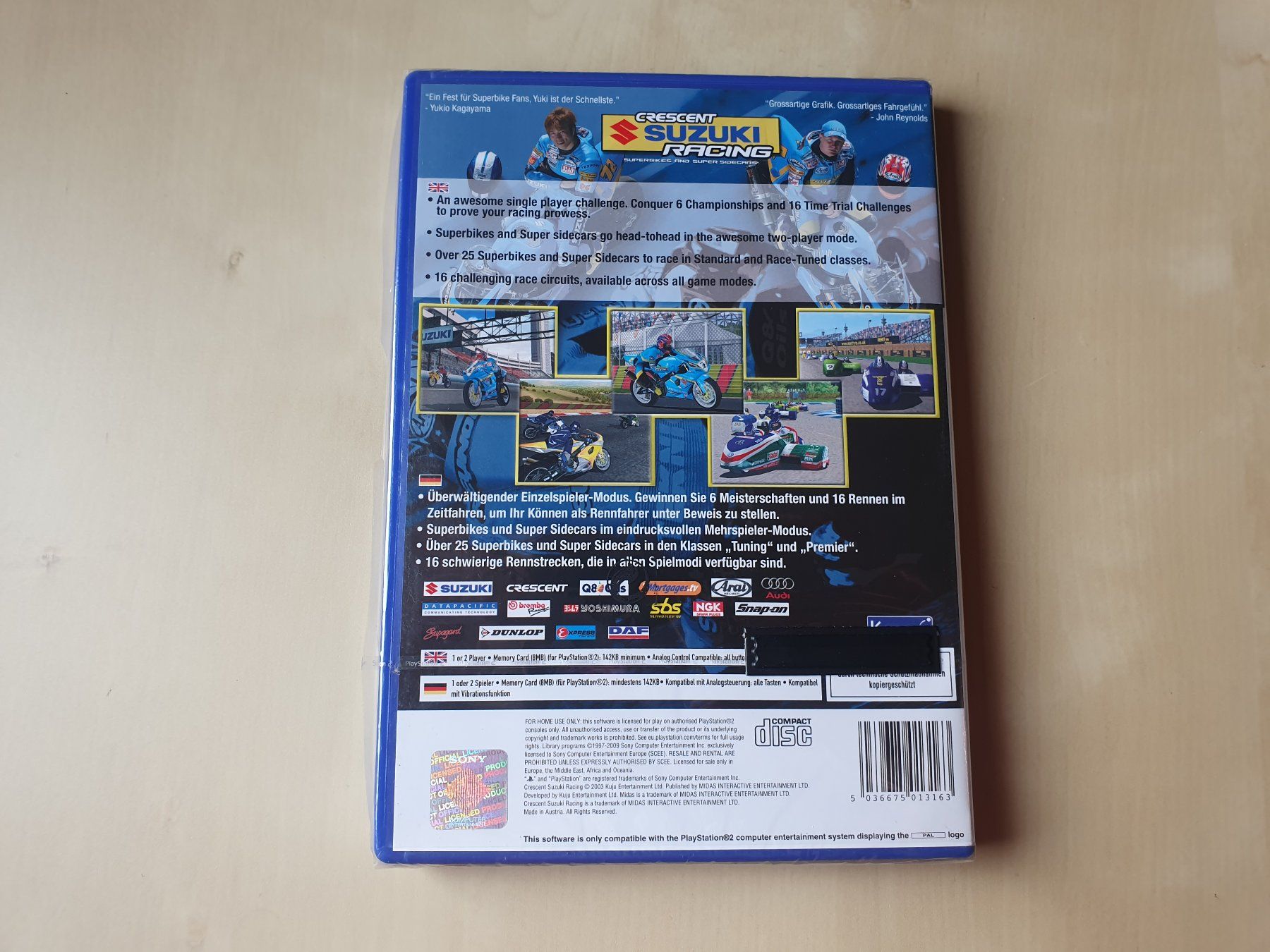 Sony Spiele: Crescent Suzuki Racing neu und ovp – Neu und originalverpackt aus Stansstad von collectorsshop 1