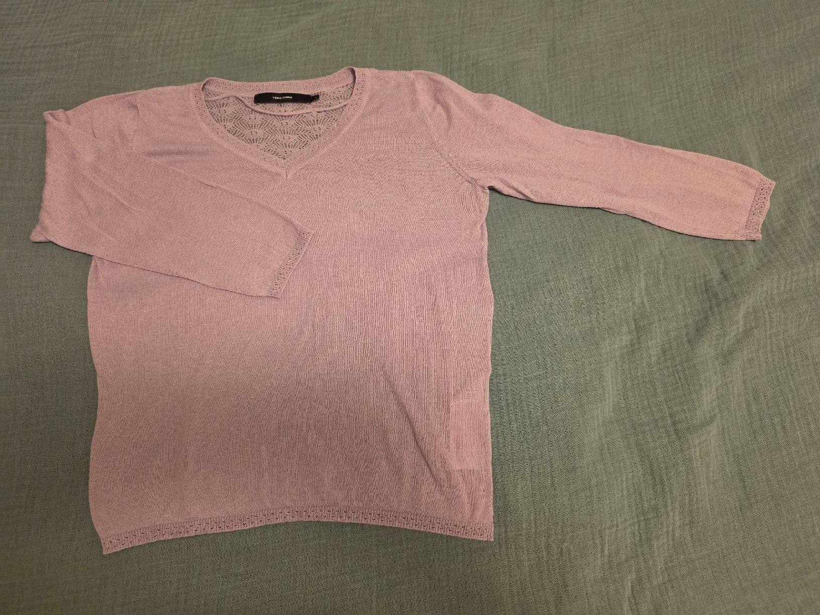Maglioni & Felpe: Pullover V-Ausschnitt Strick 3/4 Arm Grösse M neuwertig – Usato da Bern venduto da kleidi