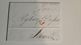 092. VORPHILABRIEF (ZÜRICH - SCHWYZ 1805)