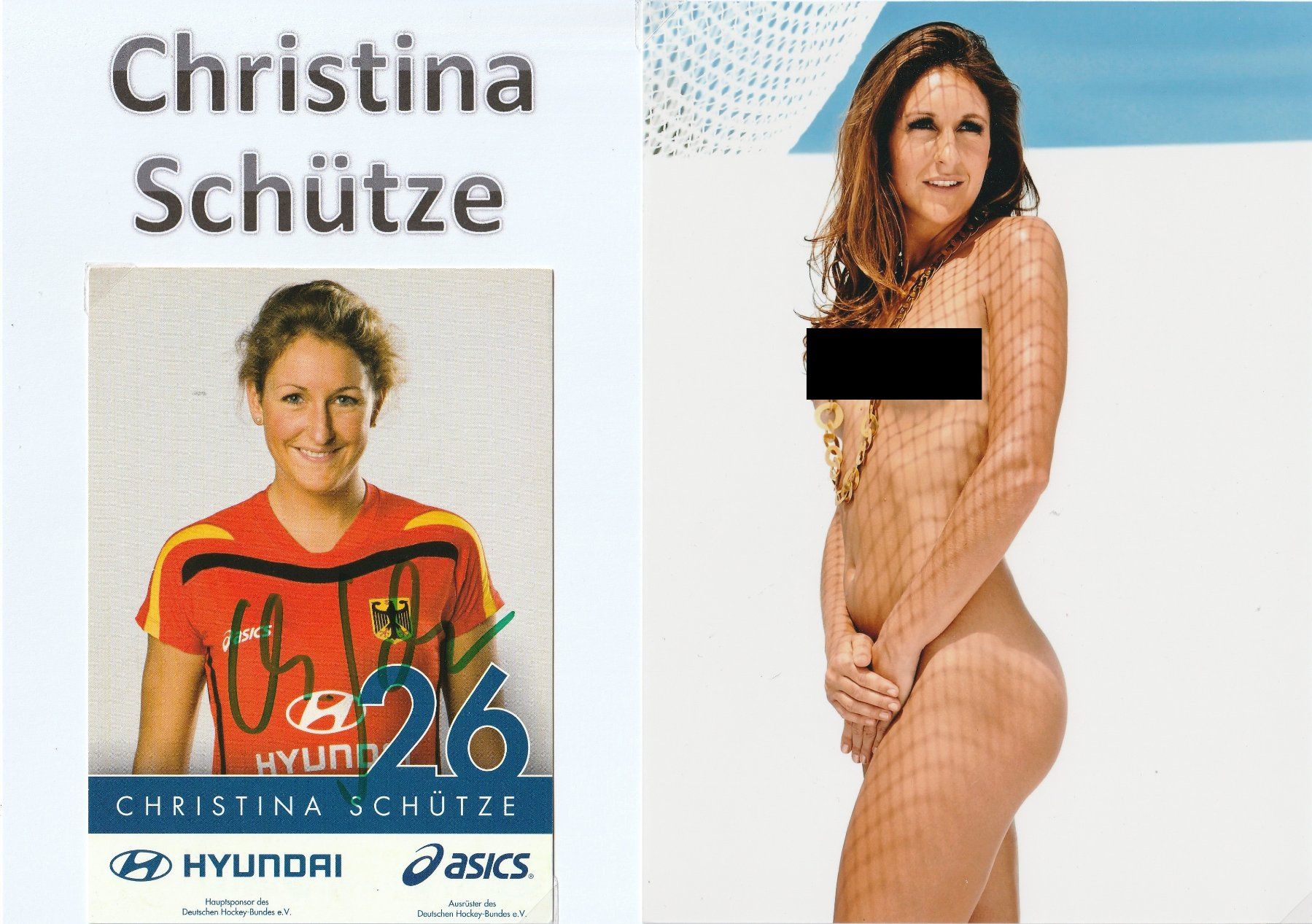 Autogramme: Christina Schütze / Originalautogramm – Gebraucht aus Schwyz von racingautographs