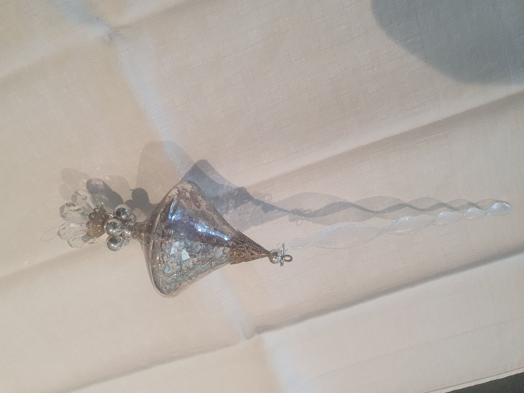 Tutte le decorazioni: Wunderschöne, Vintage Christbaumkugel, Glas, Silber, Top! - – Nuovo (secondo la descrizione) da Reinach venduto da 3Guggerli
