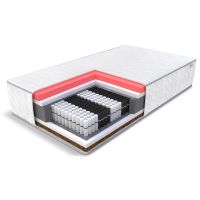 Matratze 90x200 RUBICON - 7 Zonen Visco Kokos - H3/H5 - 22cm