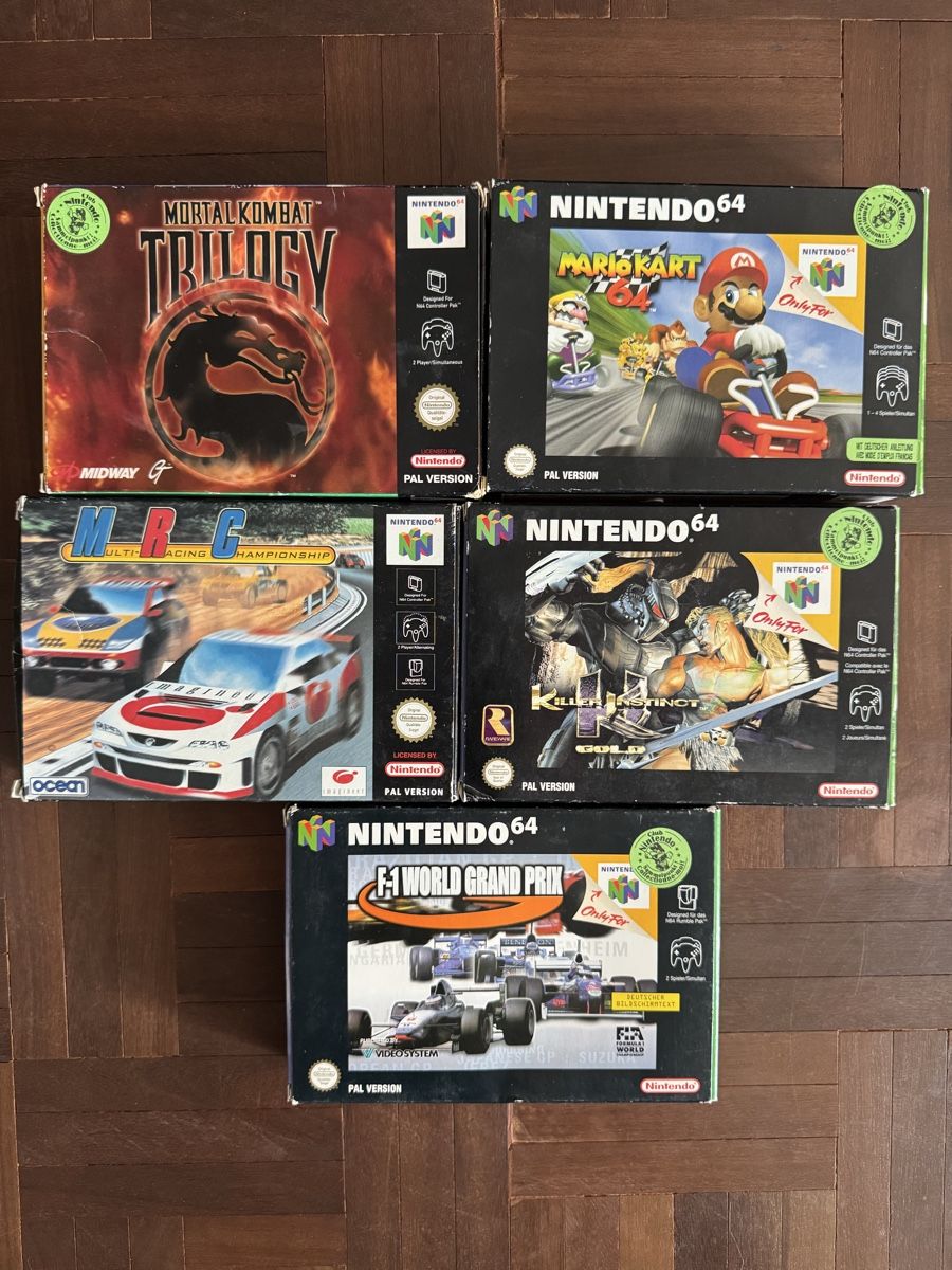 Nintendo Giochi: Nintendo N64 inklusive 2 Controller & 5 Games – Usato da Künten venduto da Spike17 4