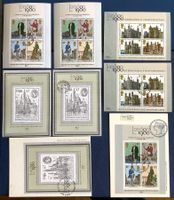 1980 London Int.Briefmarken Ausstellung 6 Blocks **ET +2 MK