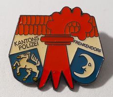 AA064 - Pin Kantons Polizei Frenkendorf Baselland  Nr. 475