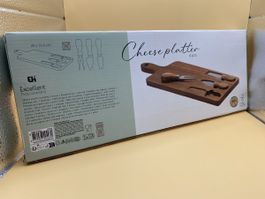 Neues Käsebrett-Set, 4-teilig.