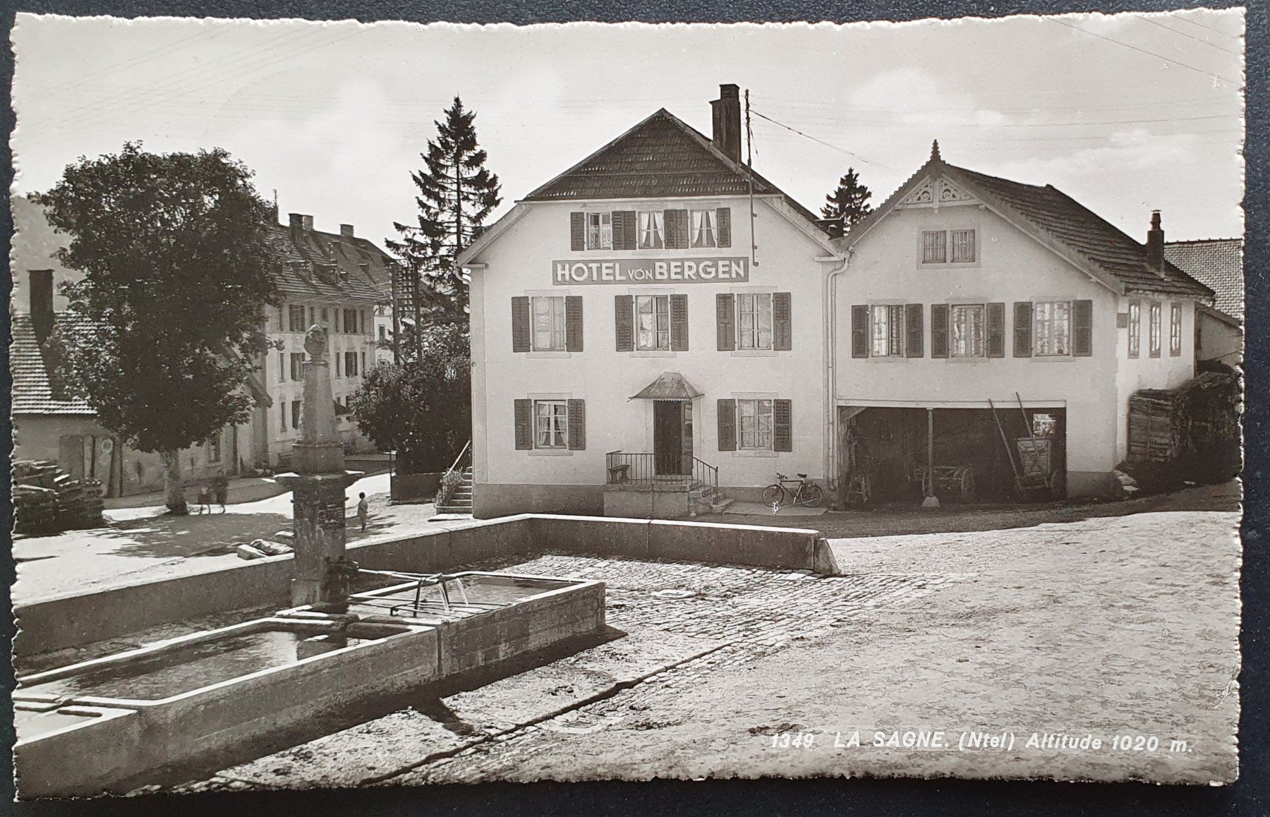 Ansichtskarten: La Sagne 1948 – Gebraucht aus Kreuzlingen von Rschweiz1
