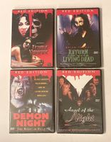 4 Horror DVDs Red Edition Filme neu und originalverpackt