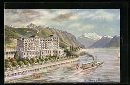 Montreux, Grand Hotel Excelsior et Bon-P