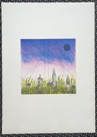 Moderne Sicht von Freiburg von Lajos Jobbagy    (ID b4523)