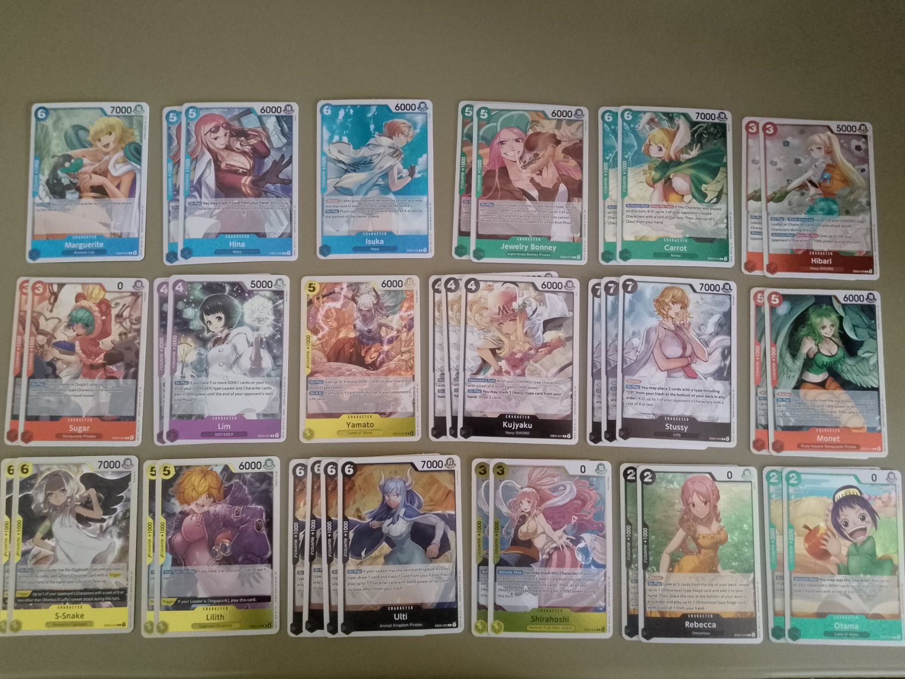 Bandai Cartes à collectionner: One Piece EB03 Rare LOT – Neuf (Voir description) à Jona par Stack