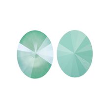 4122 Swarovski Oval Rivoli, Mint Green / 8x6 mm / 2 Stück