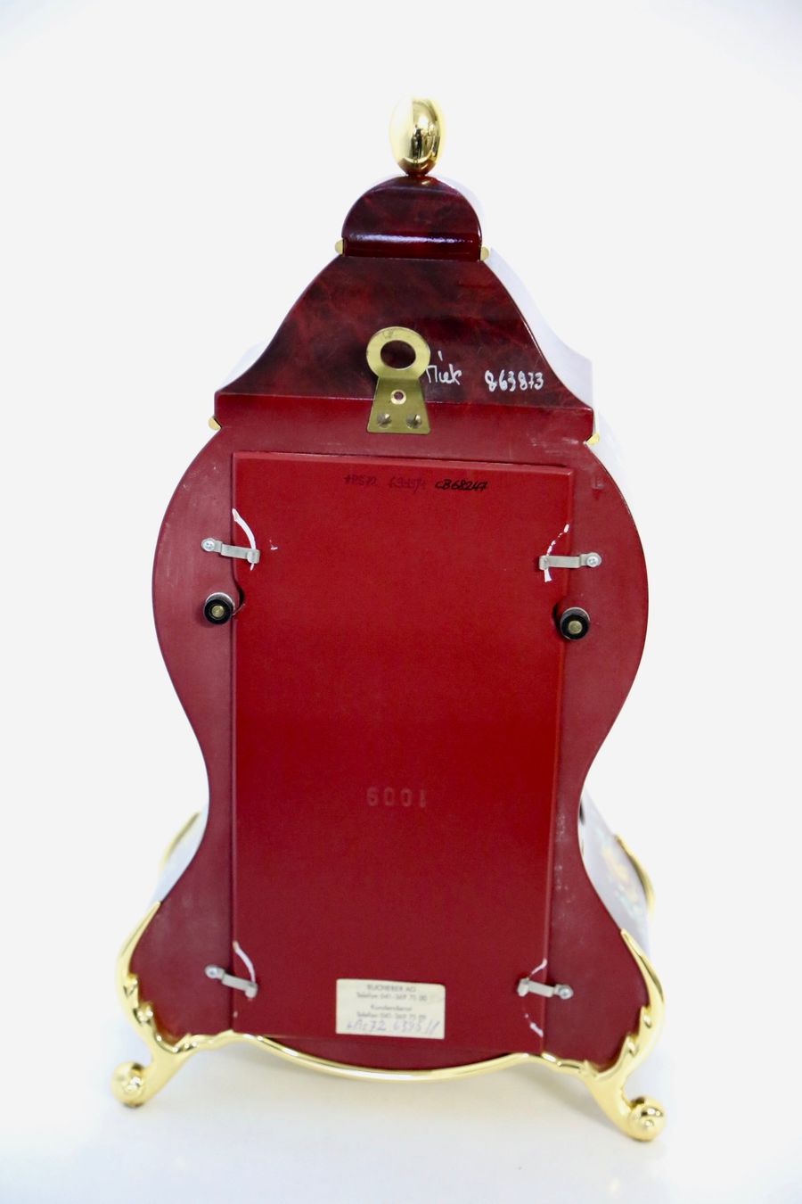 Bucherer Uhren: Bucherer Pendule – Gebraucht aus Reinach BL von Han-Numismatik 6