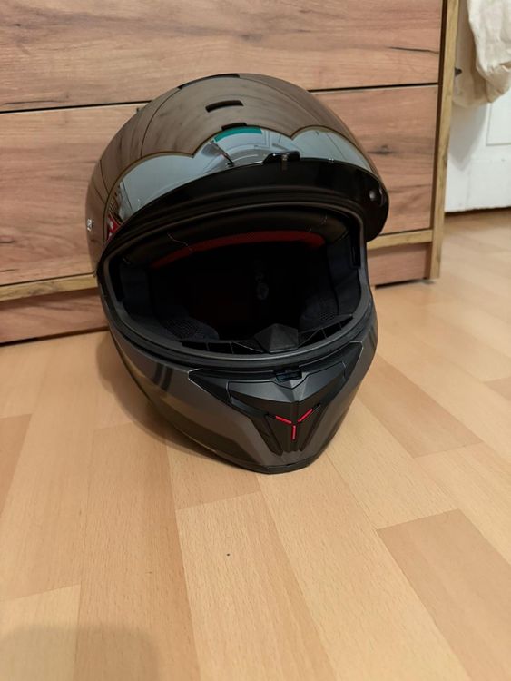Casques & visières: Helm Nolan mit Spiegel-Visier – Neuf (Voir description) à Ennenda par Hurtli