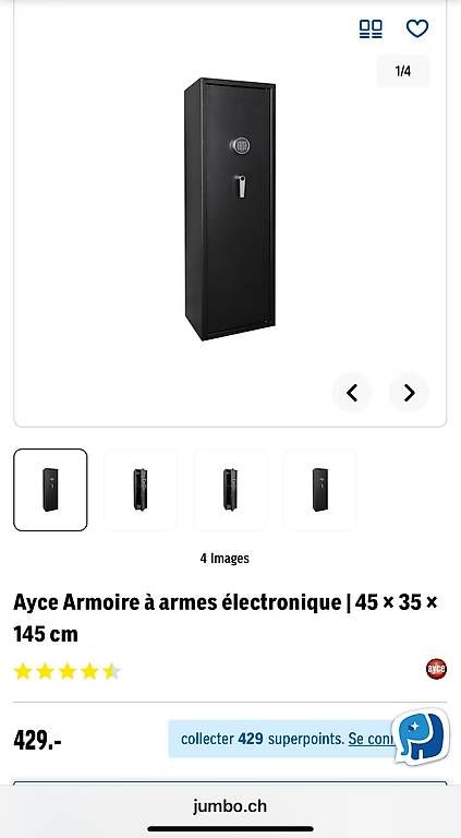 Armadi: Armoire à fusils  – Usato da Cottens FR venduto da Samousse 4