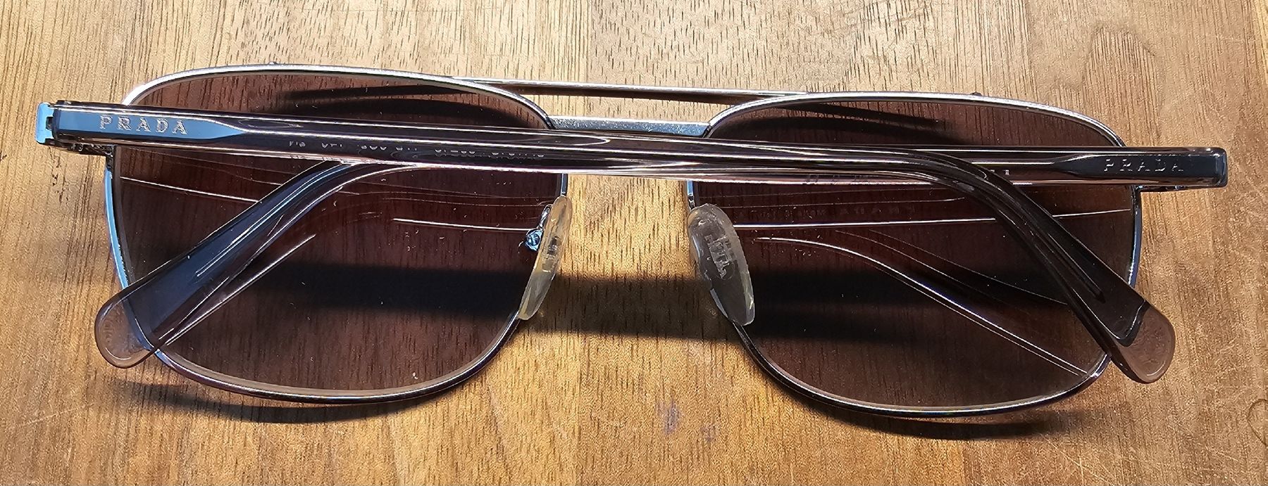 Prada Occhiali & Lenti: Prada Sonnenbrille Silber / Braun – Nuovo (secondo la descrizione) da Oberwil BL venduto da 007re 3