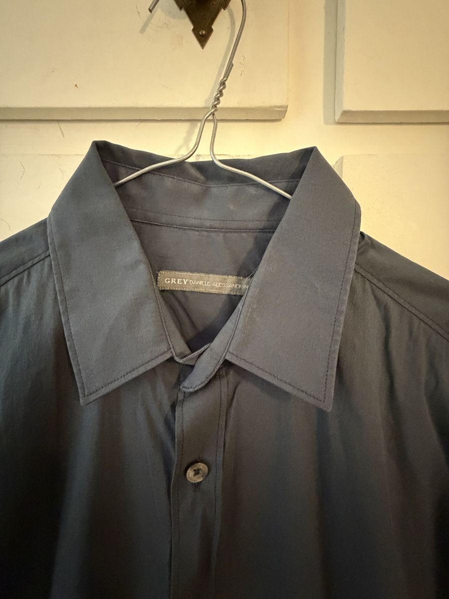 Camicie: Camicia Uomo Daniele Alessadrin Blu Taglia 39 – Usato da Lugano venduto da can_xdd8