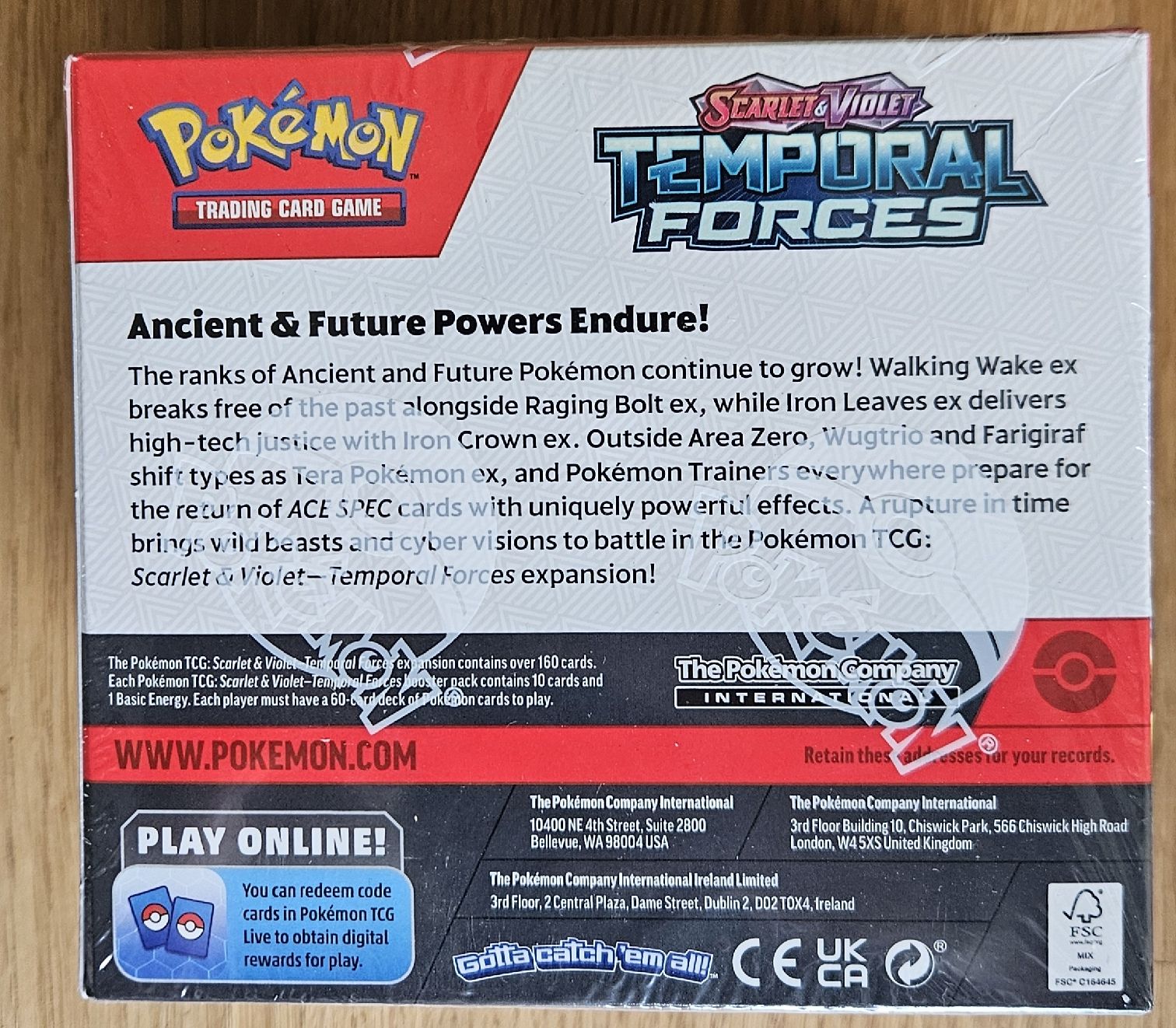 🇬🇧 Pokemon Temporal Forces Booster Box Display | Kaufen auf Ricardo