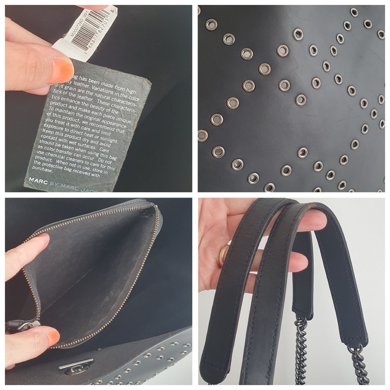 Marc Jacobs Borse da donna: Marc Jacobs Henkel/Schulterrtasche Leder Schwarz – Usato da Niederteufen venduto da Mira_72 9