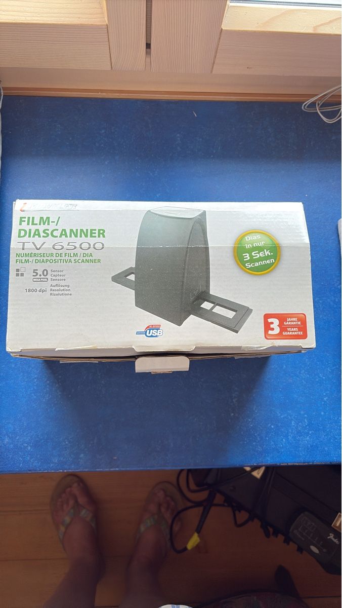 Scanner: Diascanner TV 6500 Neuwertig – Nuovo e nell'imballaggio originale da Bauma venduto da Olivia1510