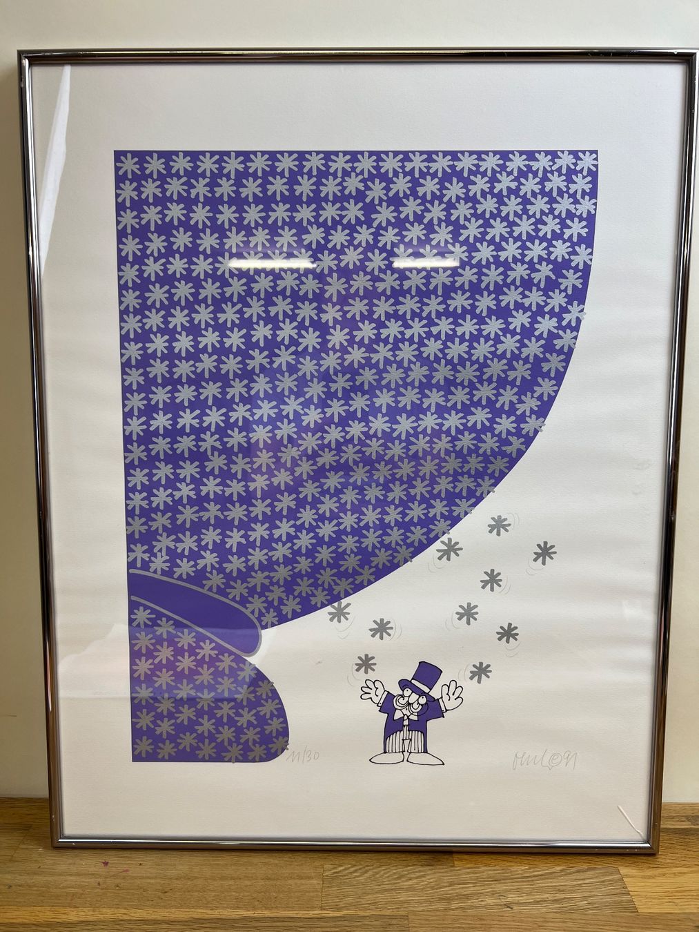 Arts picturaux & lithographies: Originaldruck: Magier und ein Sternenvorhang '91 – D'occasion à Hünenberg See par mississauga 5