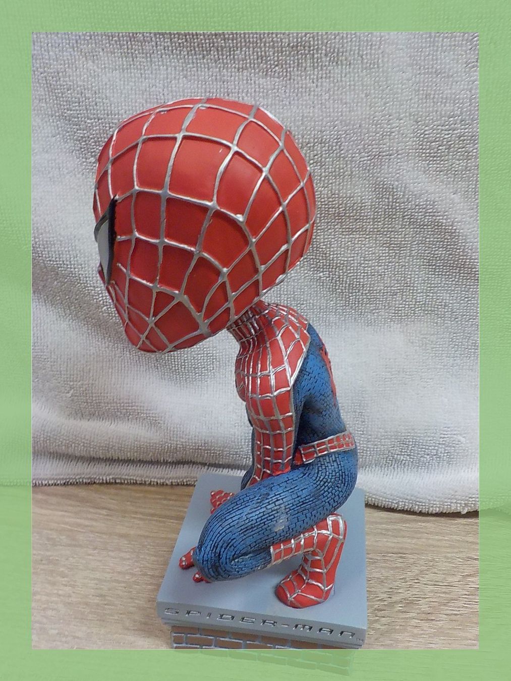 Marvel Statuette: Spider-Man Bobble Head Figur - Marvel Comic Kult! – Nuovo (secondo la descrizione) da Bülach venduto da Freieck 1