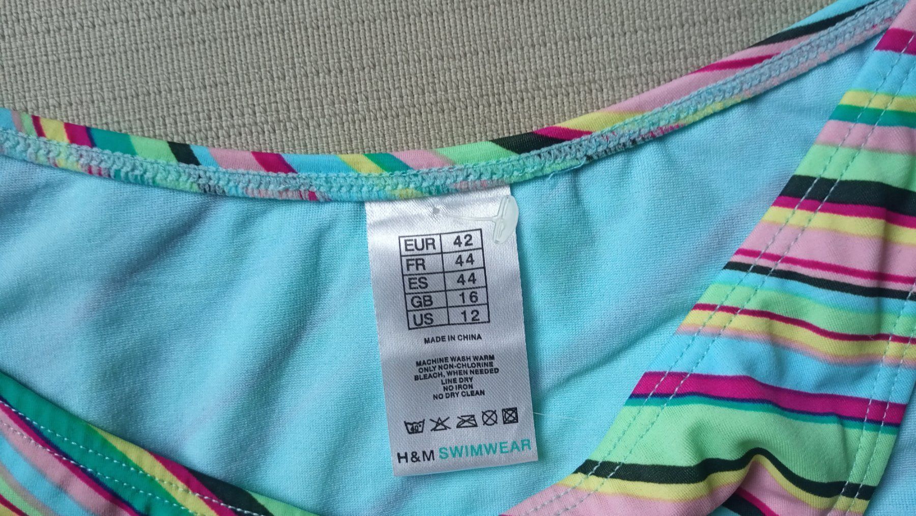 H&M Costumi da bagno & Bikini: H&M Bikini gestreift M L 42 eher 40 75A 75B 80A – Usato da St. Gallen venduto da Hereplaysmusic 5