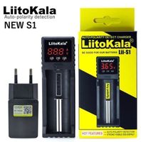 LiitoKala Lii-S1 Digital-Charger plus AC Adapter und USB-C