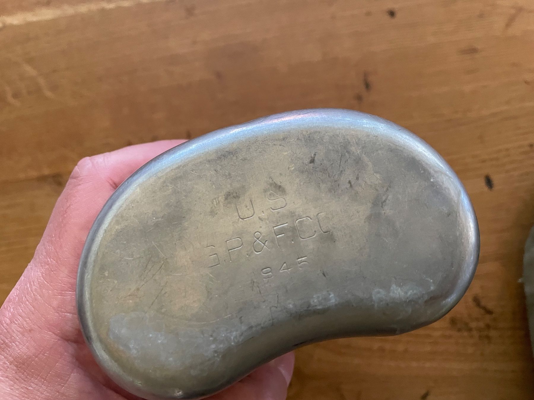 US Army Uniformi: Original us Army WW2 canteen – Usato da Oberbütschel venduto da Woodie2005 7