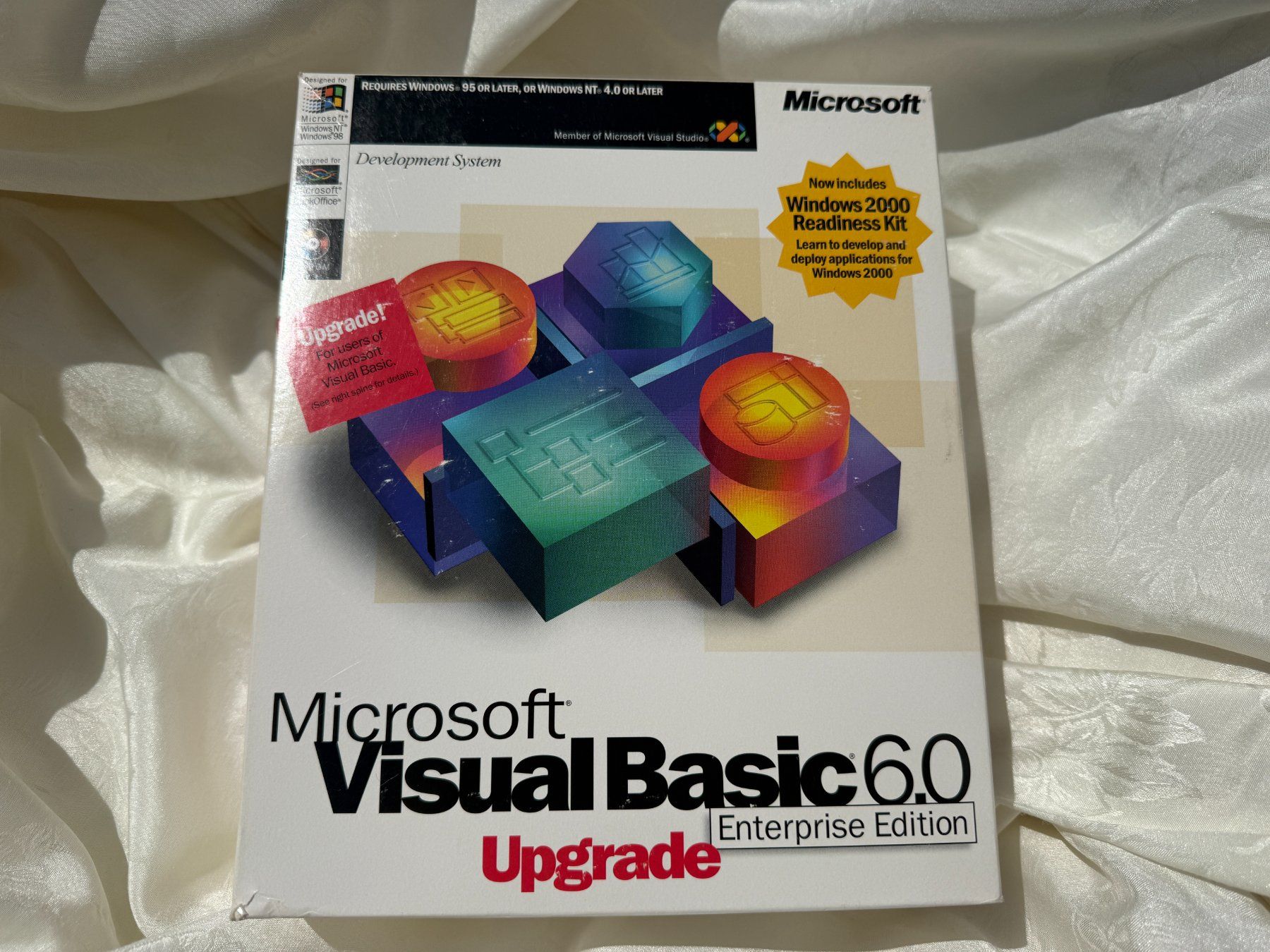 Microsoft Software: Microsoft Visual Basic 6.0 Upgrade Enterprise Edition - NEU – Neu und originalverpackt aus Vacallo von cri_229f