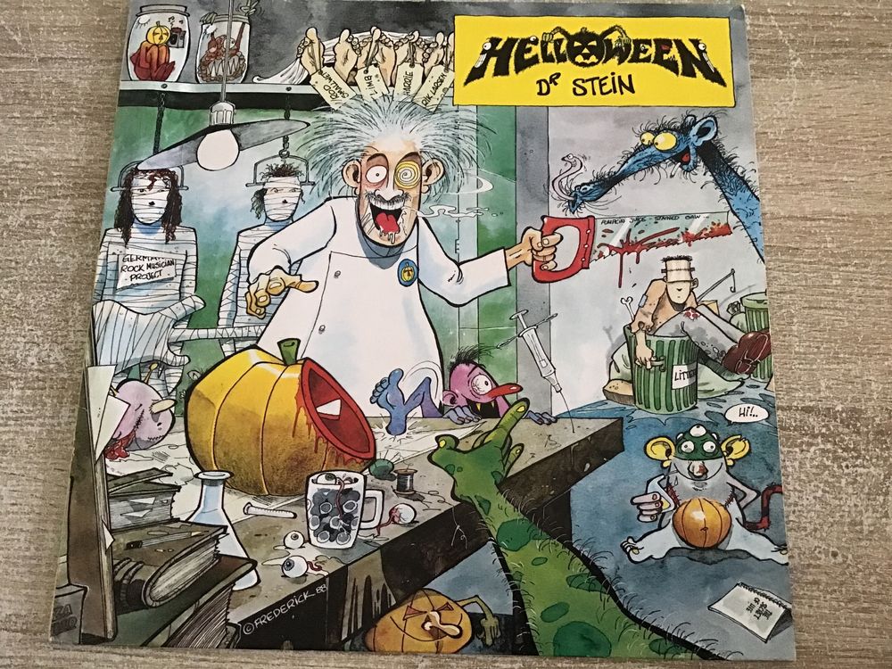 Helloween Dr. Stein T-Shirt grau in 3XL | Preisvergleich