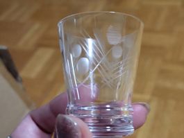 Gläser, Sekt-Wein-Schnapps-Wasser-Tee