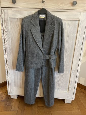 Deerberg 100%Wolle Gr. 36 Fischgrat Winteranzug