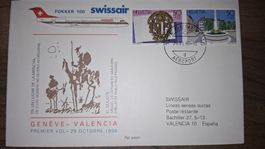 Swissair Geneve - Valencia 29.10.1990