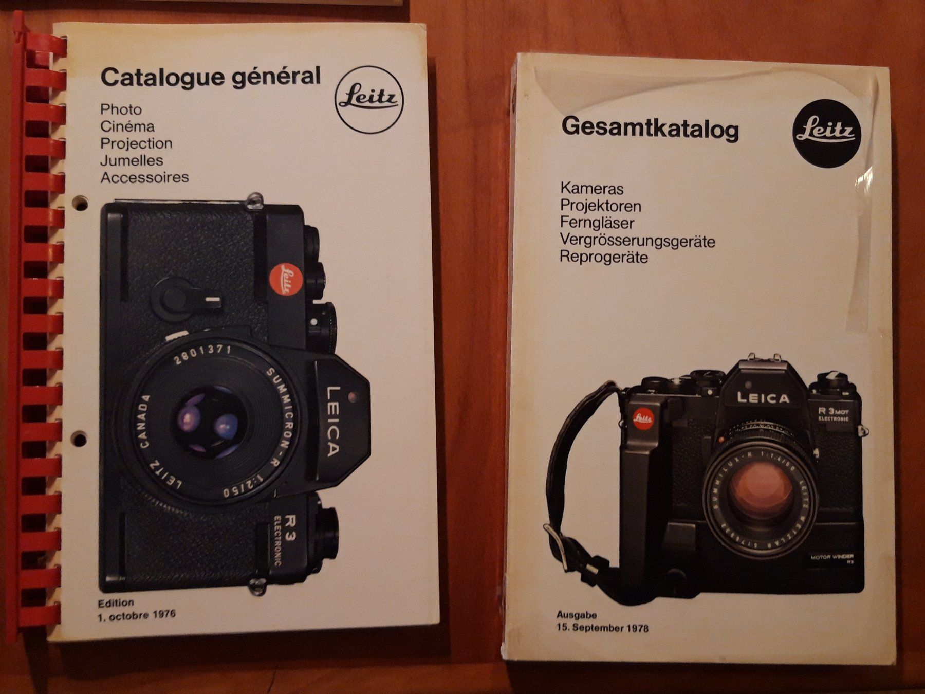 Libri: 9x Leica / Leitz Gesamtkatalog Catalogue General – Usato da Wettingen venduto da brownie14 3