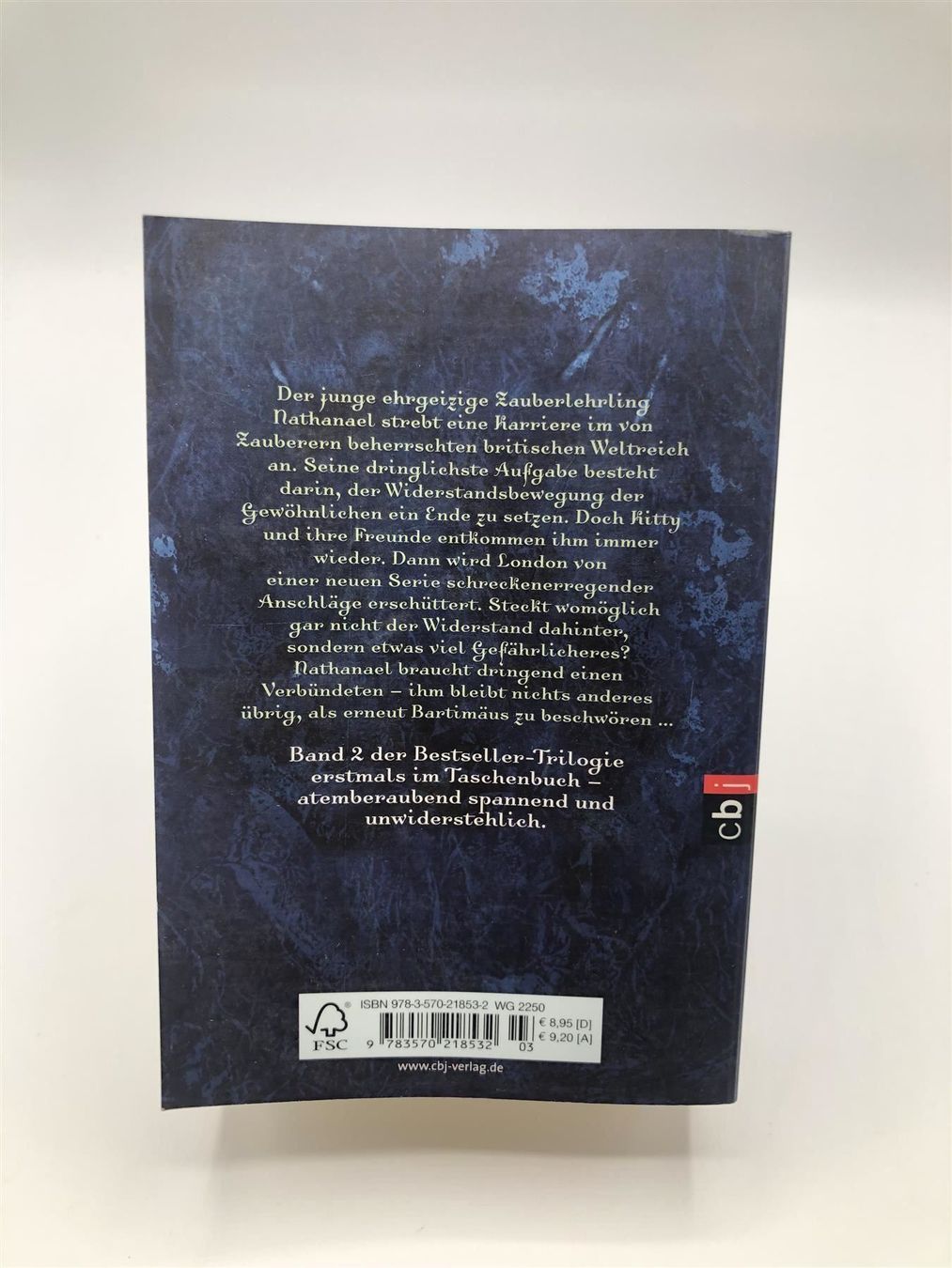 Libri: Bartimäus, Das Auge des Golem – Usato da Chur venduto da mojobox 1