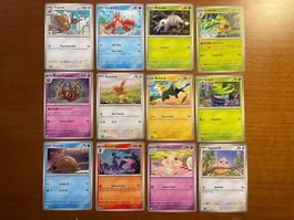 Pokemon 12er Karten Set (Versand gratis)