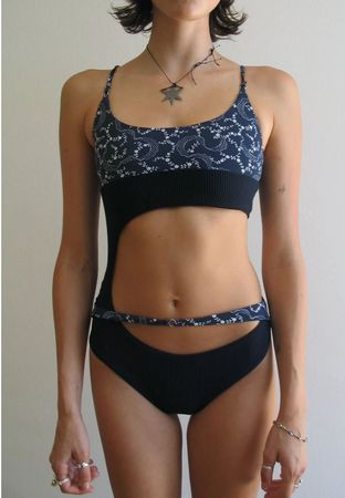 New Frankies bikinis one-piece swimsuit - M