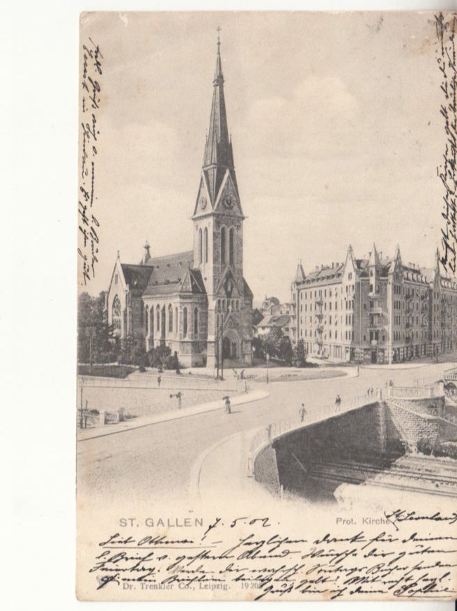 Cartoline postali: St. Gallen 1902 – Usato da Bürglen TG venduto da StampGraf