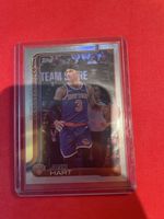 Josh Hart Refractor Topps Base Card New York Knicks Like