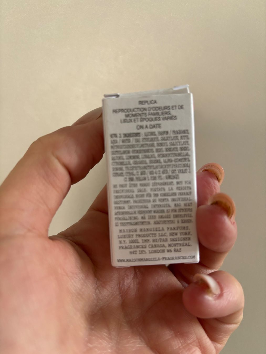 Parfums & Eau de Toilette: Maison Margiela Replica On a Date EDT 7ml, neu – Neuf avec emballage d'origine à Zürich par deruja 5