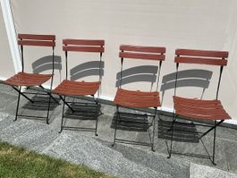 4 Klappstühle Zanotta Celestina gebraucht, guter Zustand
