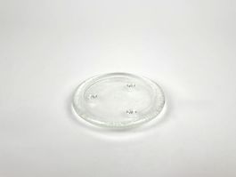Kerzenteller aus Glas