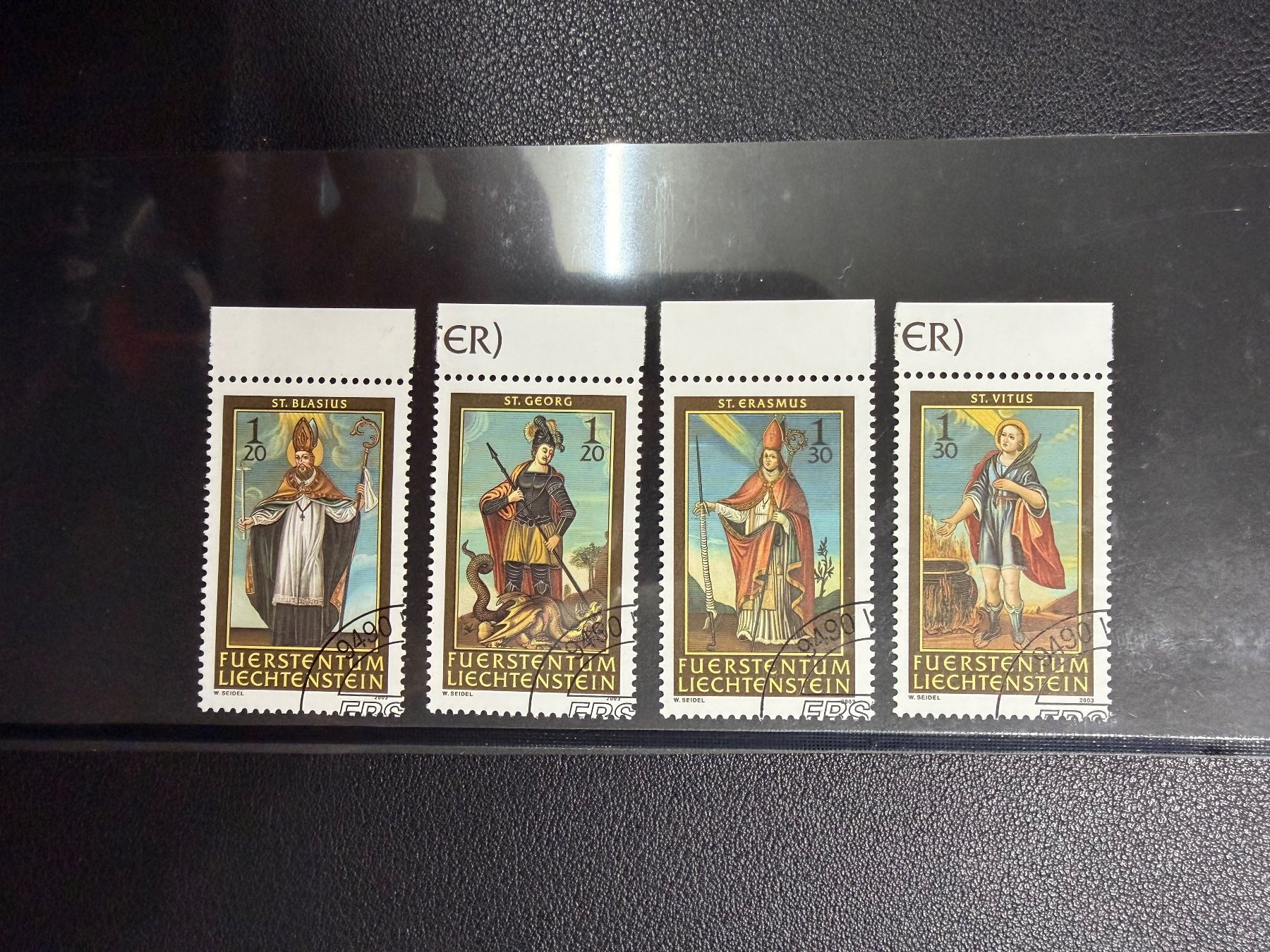Alle Briefmarken: FL Nothelfer 2003 Serie ET gestempelt – Gebraucht aus oberrüti von jeanmei