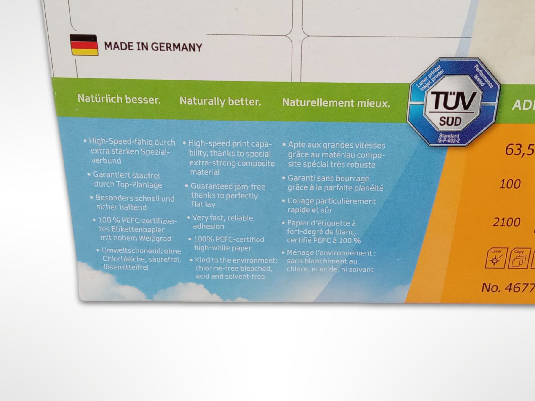 Sticker: HERMA Adressetiketten Nr. 4677 – Nuovo (secondo la descrizione) da Suhr venduto da Restwert_Suhr 4