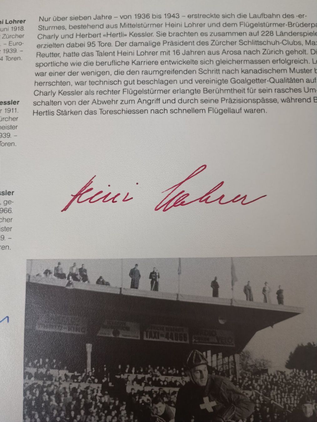 Autografi: ER Sturm - Kessler & Lohrer - original signiert – Usato da Menziken venduto da Autogramme 2