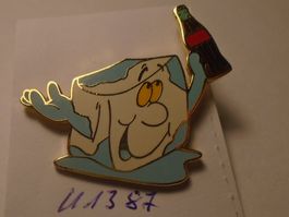 1 Coca Cola Eiswuerfel Pin Selten (U1387)