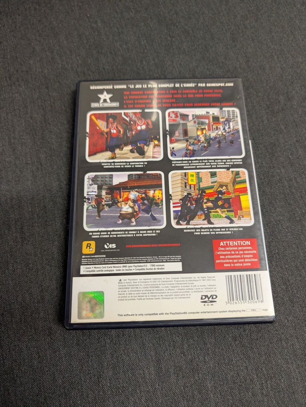 Giochi: State of emergency Sony playstation 2 – Usato da Giubiasco venduto da Ticinerd 1